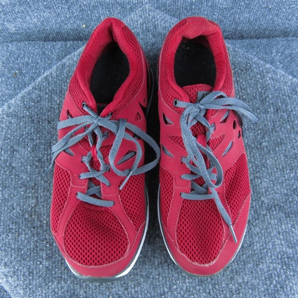 Nike Boys Sneaker Shoes‎ Athletic Red Fabric Lace Up Size Y 7 Medium - Picture 3 of 10